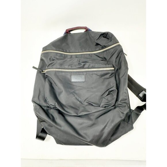 Paul Smith Unisex‎ Lightweight Nylon Webbing Backpack Zip Closure Lined Black main image 4